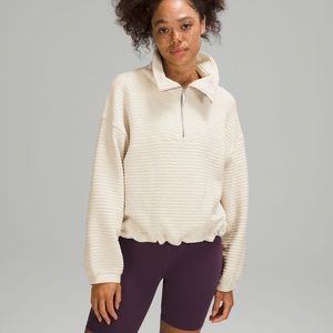 Lululemon Textured 1/2 Zip Pullover